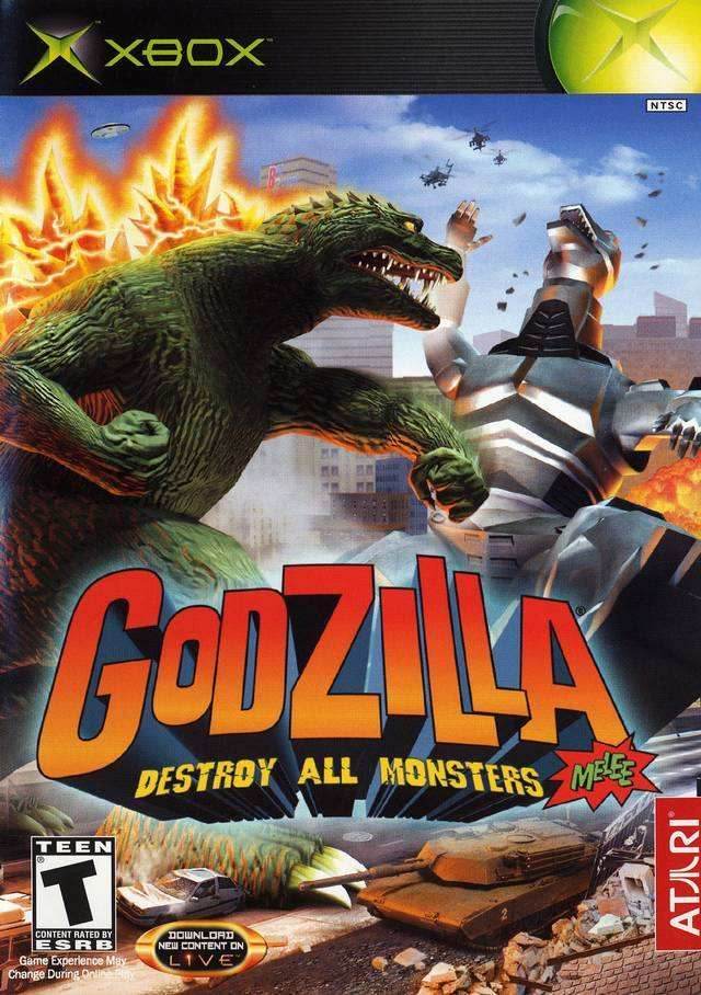 Godzilla: Destroy All Monsters Melee (Xbox) - Game Manual Only