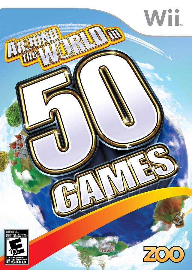 Around the World In 50 Games (Wii) - Game Manual Only