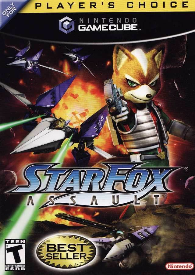 Star Fox: Assault (Player's Choice) (Gamecube) - Game Manual Only