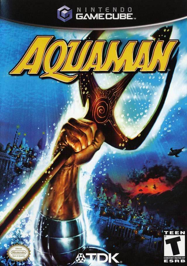 Aquaman: Battle For Atlantis (Gamecube) - Game Manual Only