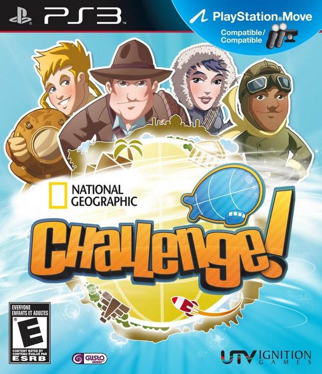 National Geographic Challenge (Playstation 3) - Game Manual Only