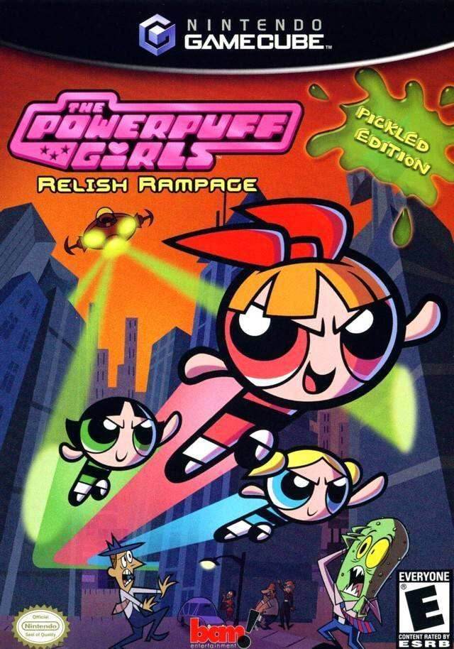 The Powerpuff Girls: Relish Rampage Pickled Edition (Gamecube) - Game Manual Only