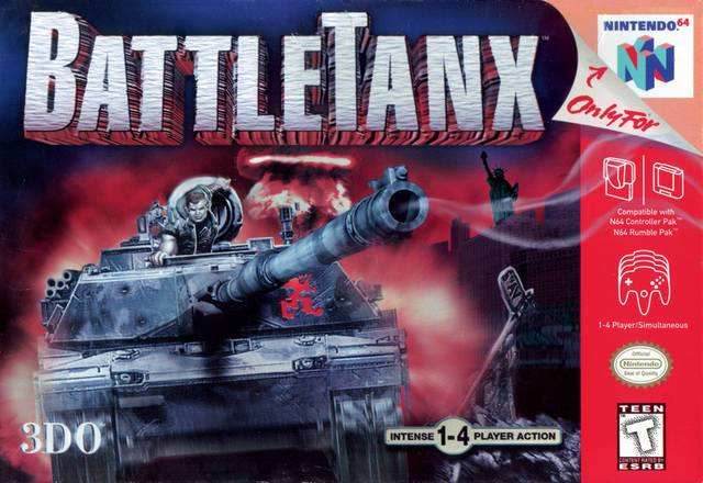 BattleTanx (Nintendo 64) - Game Manual Only