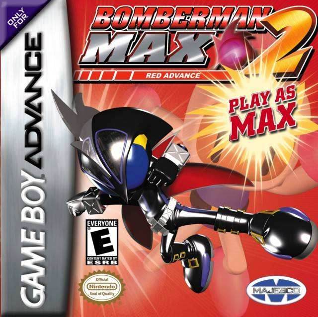 Bomberman Max 2: Red Advance (Gameboy Advance) - Game Manual Only