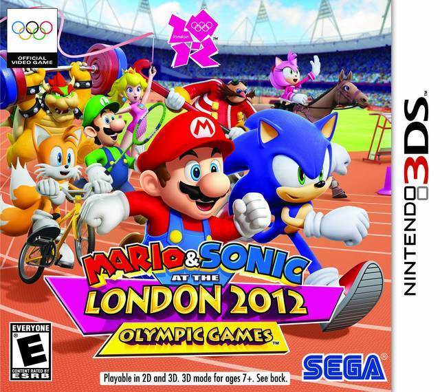 Mario & Sonic At The London 2012 Olympic Games (Nintendo 3DS) - Game Manual Only
