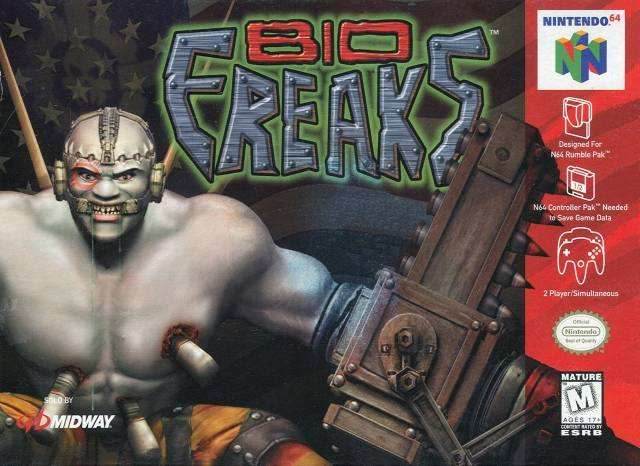 Bio FREAKS (Nintendo 64) - Game Manual Only