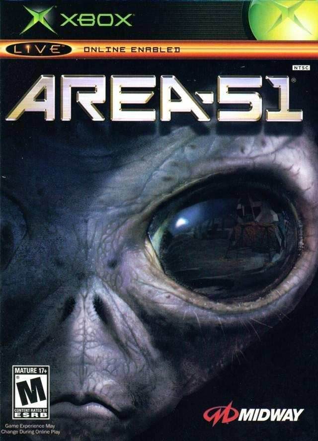 Area 51 (Xbox) - Game Manual Only