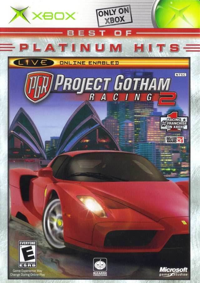 Project Gotham Racing 2 (Platinum Hits) (Xbox) - Game Manual Only