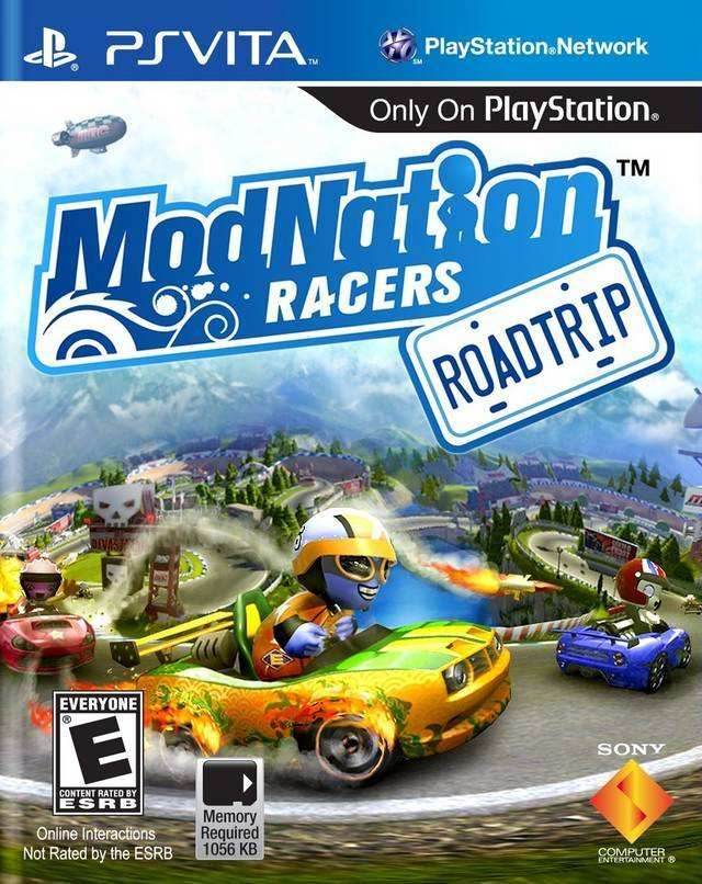 Modnation Racers Road Trip (PlayStation Vita) - Game Manual Only