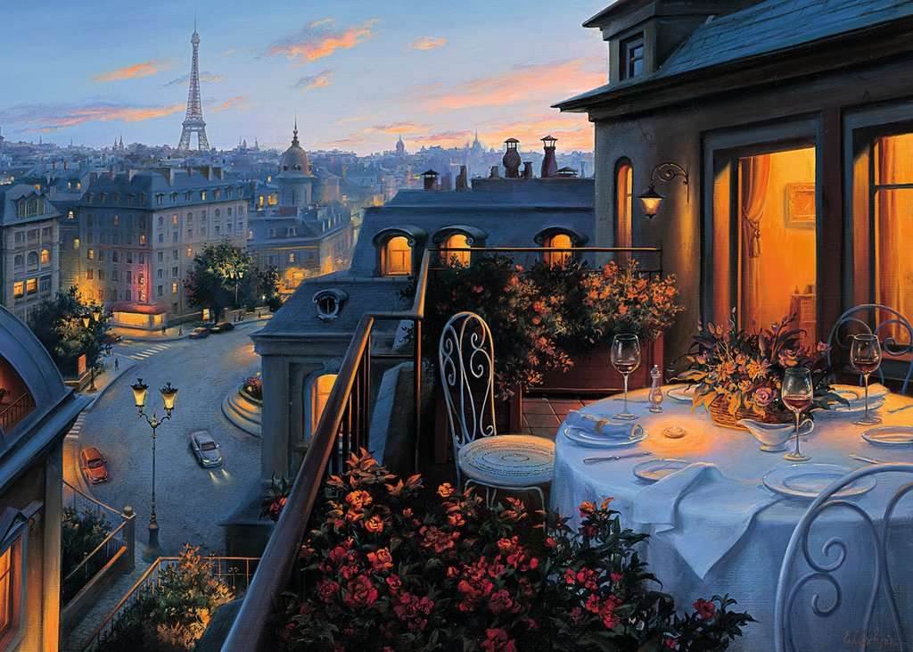 Puzzle: Paris Balcony -