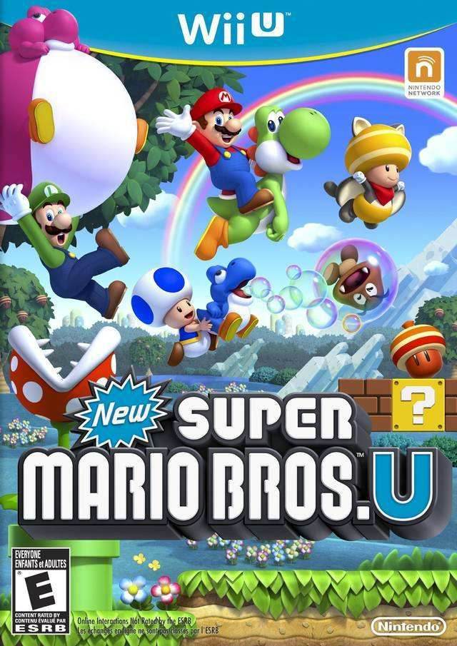 New Super Mario Bros. U (WiiU) - Game Manual Only
