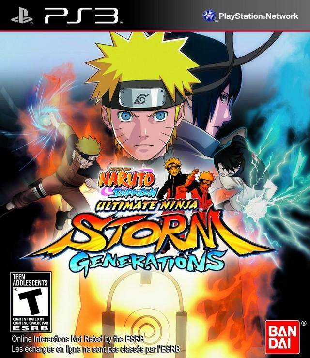 Naruto Shippuden Ultimate Ninja Storm Generations (Playstation 3) - Game Manual Only
