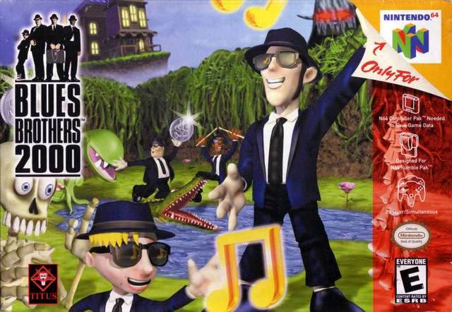 Blues Brothers 2000 (Nintendo 64) - Game Manual Only