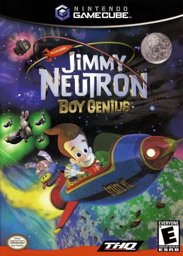Jimmy Neutron Boy Genius (Gamecube) - Game Manual Only