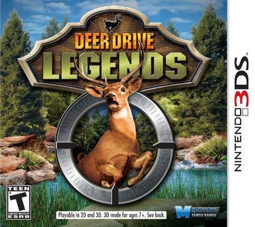 Deer Drive Legends (Nintendo 3DS) - Game Manual Only