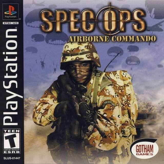 Spec Ops Airborne Commando (Playstation) - Game Manual Only