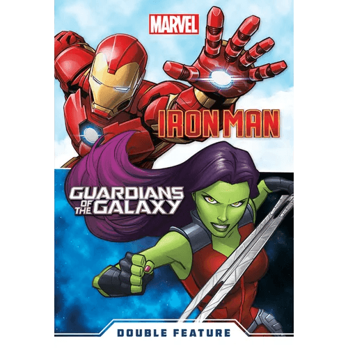 Marvel Double Feature: Iron Man and Guardians of the Galaxy - Paperback -
