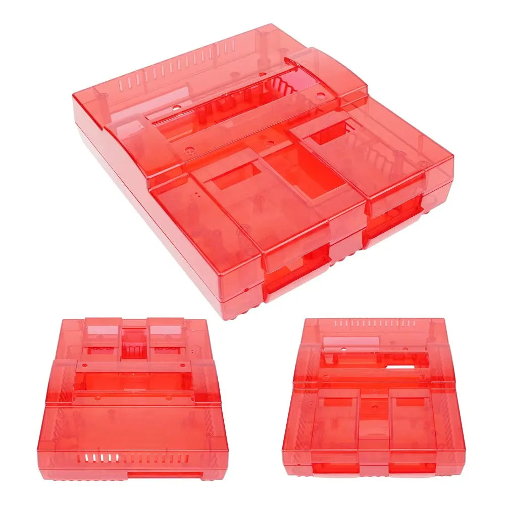 Super Nintendo Replacement Console Shell Housing SNES Translucent Red