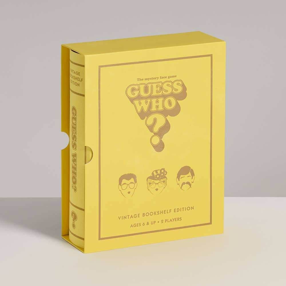 Guess Who? Vintage Bookshelf Edition -