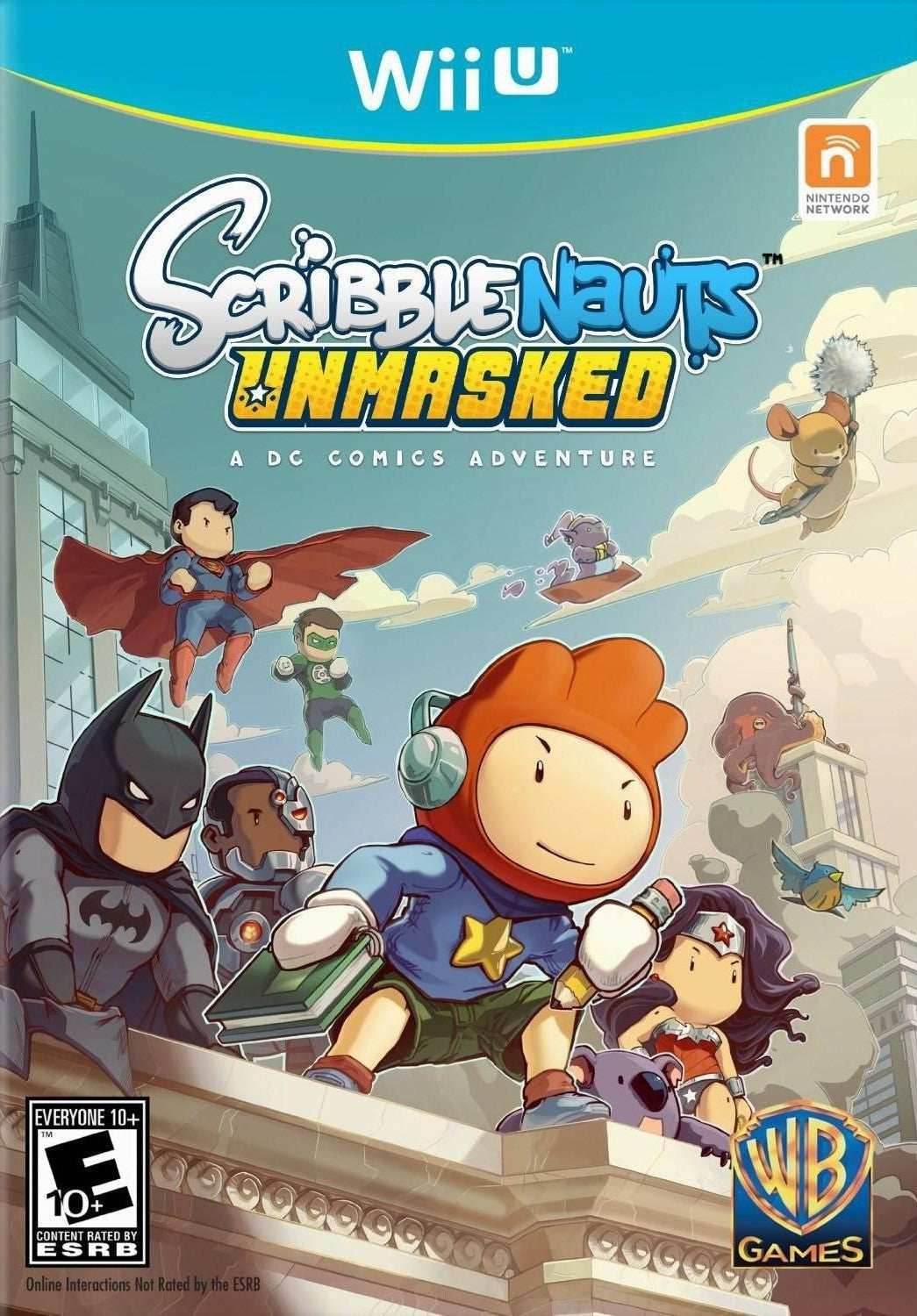 Scribblenauts Unmasked (WiiU) - Game Manual Only