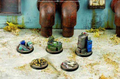 Fallout: Wasteland Warfare - Terrain Expansion - Objective Markers 2 -