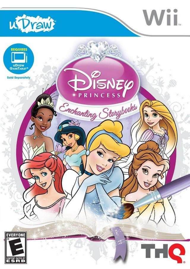 uDraw Disney Princess: Enchanting Storybooks (Wii) - Game Manual Only