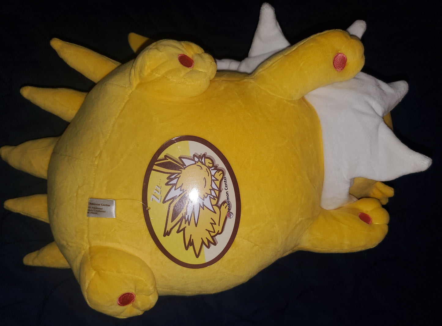 Pokemon Center Jolteon Sleeper Plush Eeveelutions Plush Rare Authentic