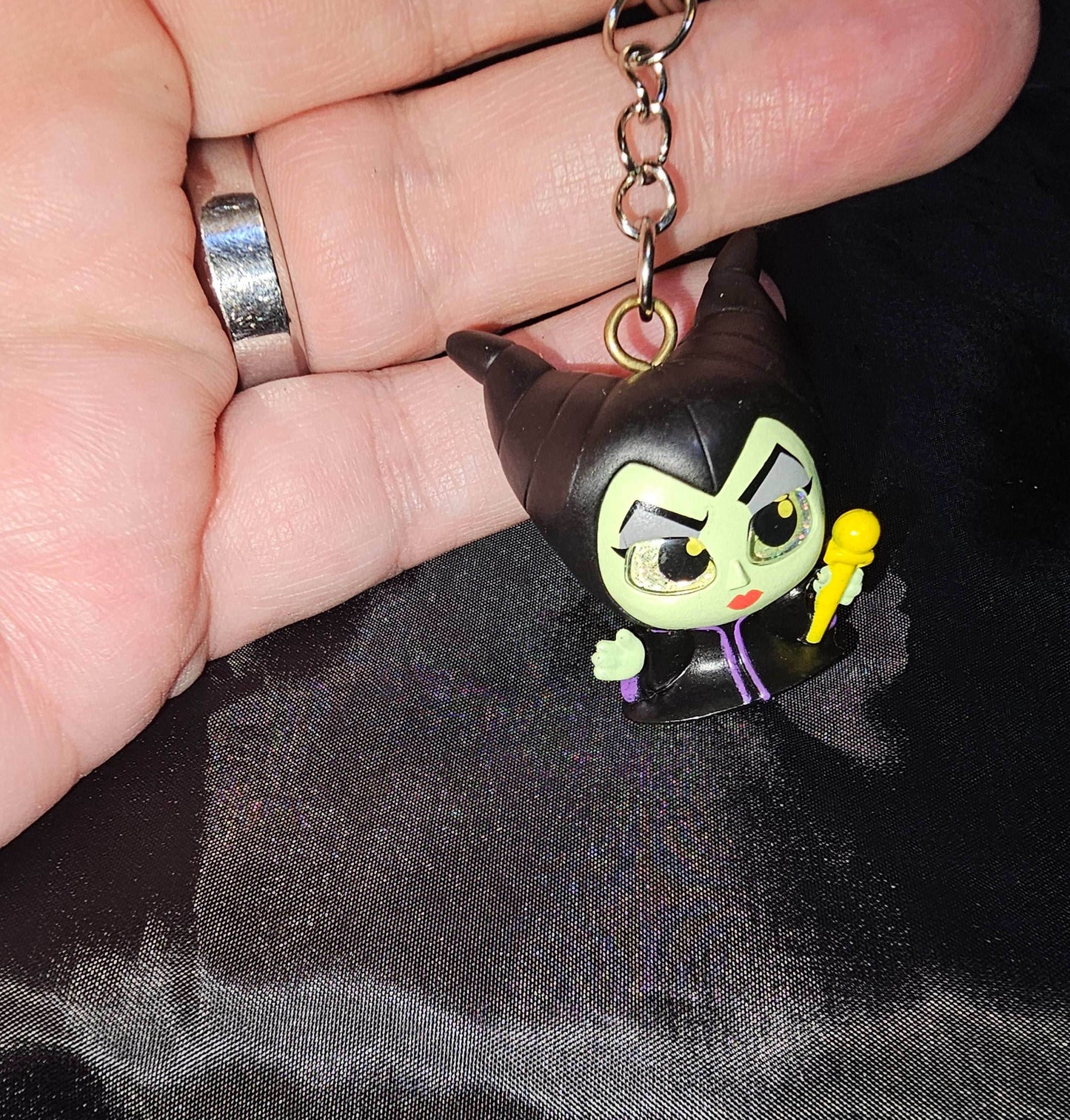 Maleficent keychain -