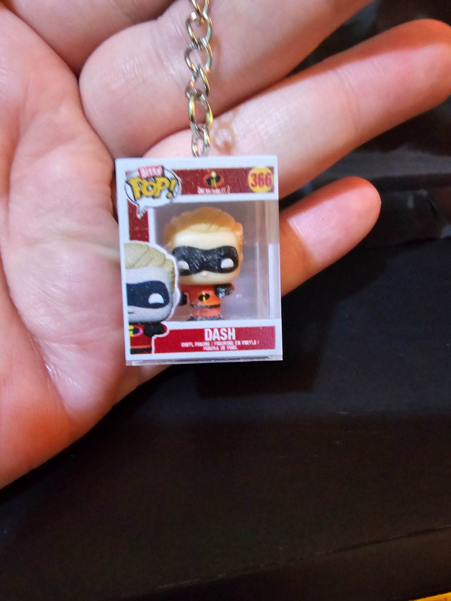 Dash Tiny Funko Keychain - From The Incredibles -