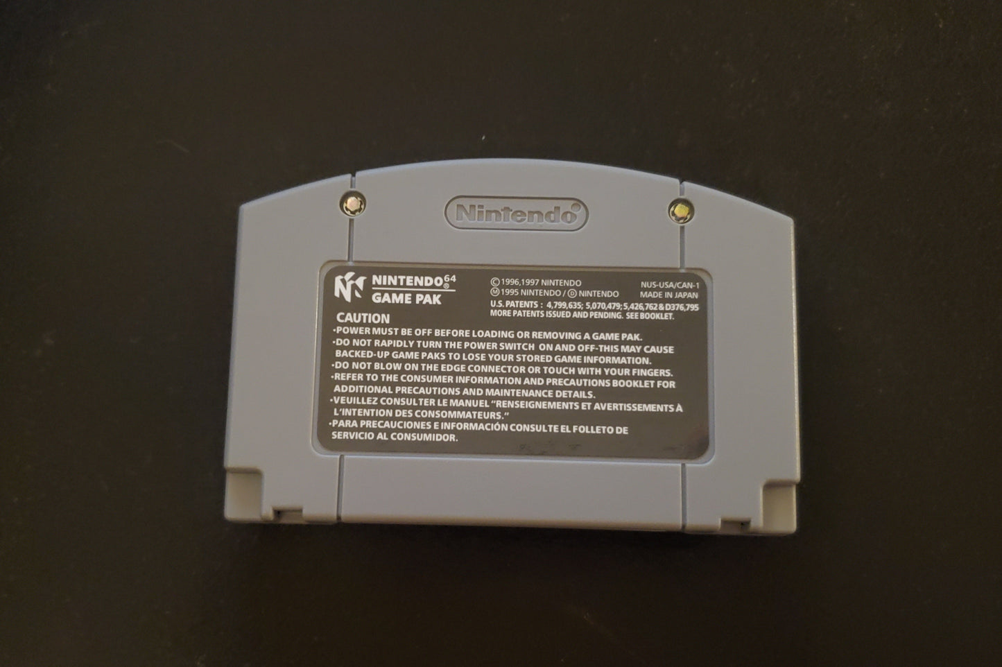 Cruis'n USA N64 Nintendo 64 Video Game Cartridge 1996