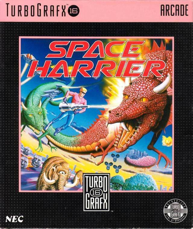 Space Harrier (TurboGrafx-16) - Game Manual Only