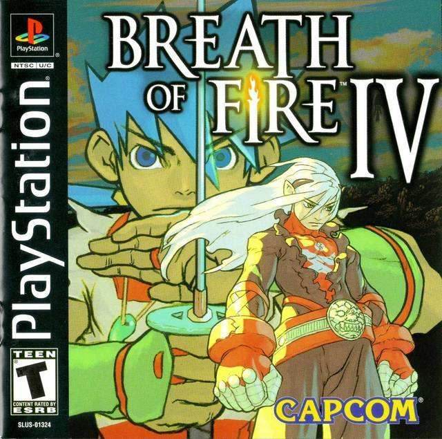Breath of Fire IV (Playstation) - Game Manual Only