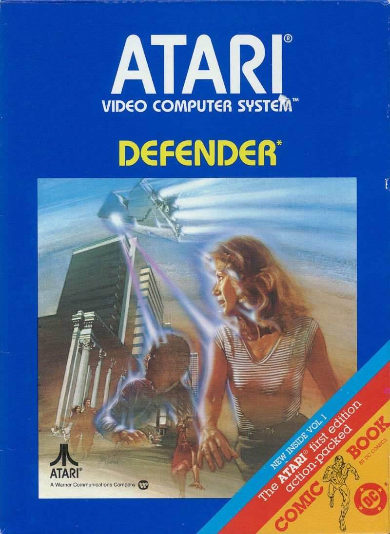 Defender (Atari 2600) - Game Manual Only