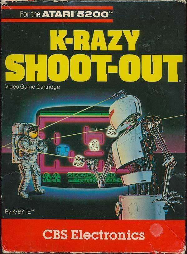 K-razy Shoot-Out (Atari 5200) - Game Manual Only