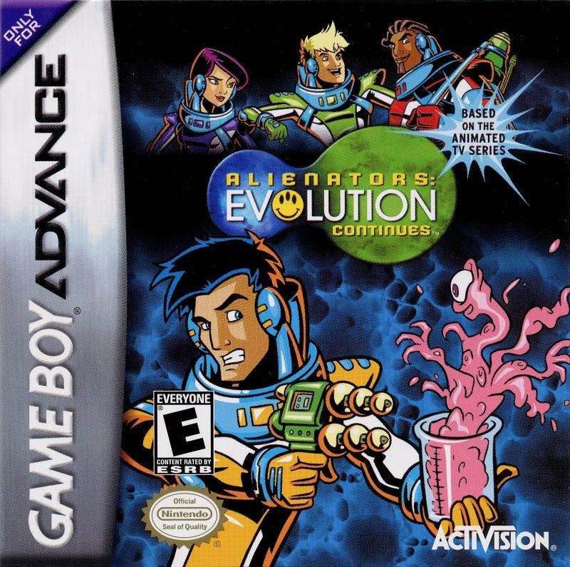 Alienators Evolution Continues (Gameboy Advance) - Game Manual Only