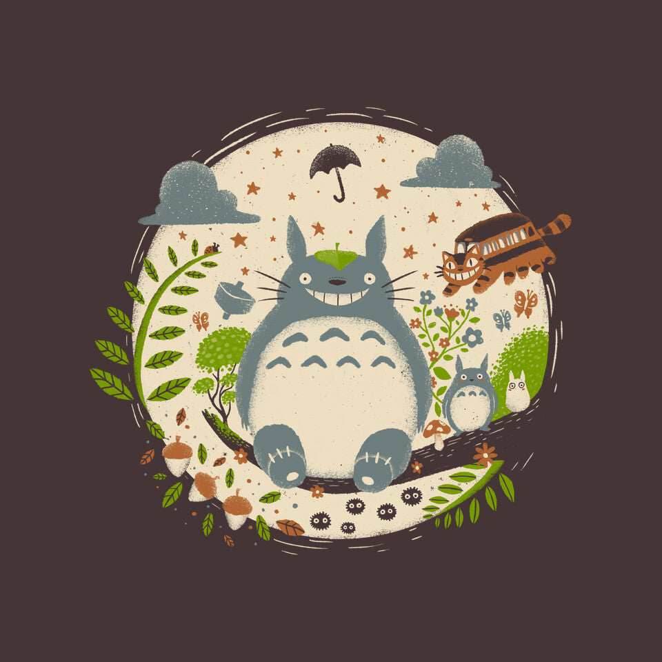 Magical Forest - None / Black / 16x16