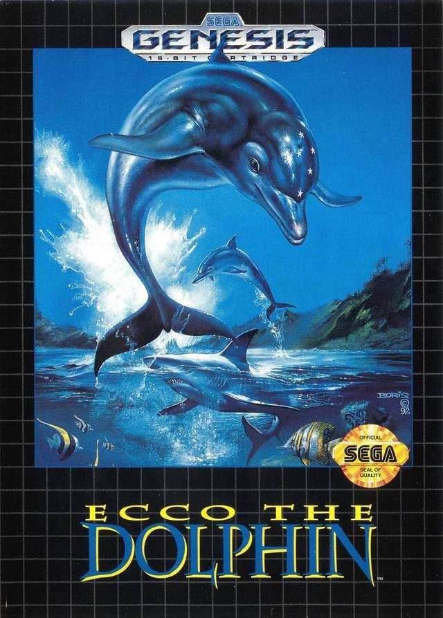 Ecco The Dolphin (Sega Genesis) - Game Manual Only
