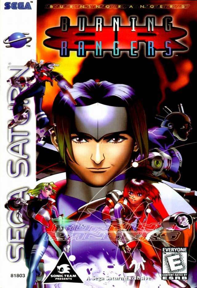 Burning Rangers (Sega Saturn) - Game Manual Only