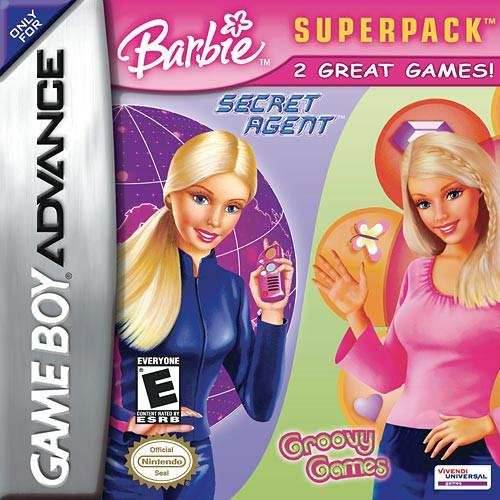 Barbie Superpack: Secret Agent / Groovy Games (Gameboy Advance) - Game Manual Only