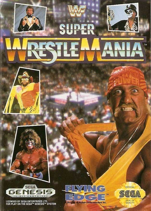 WWF Super Wrestlemania (Sega Genesis) - Game Manual Only