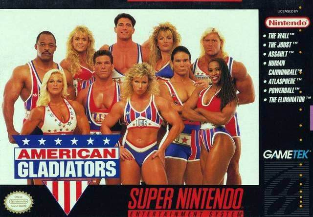 American Gladiators (Super Nintendo) - Game Manual Only