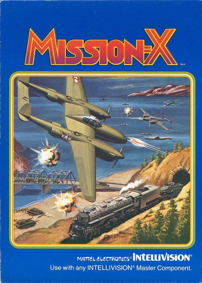 Mission X (Intellivision) - Game Manual Only