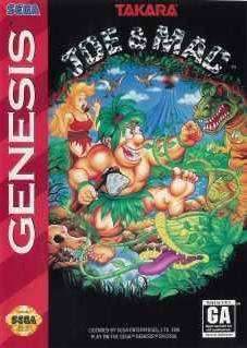 Joe and Mac (Sega Genesis) - Game Manual Only