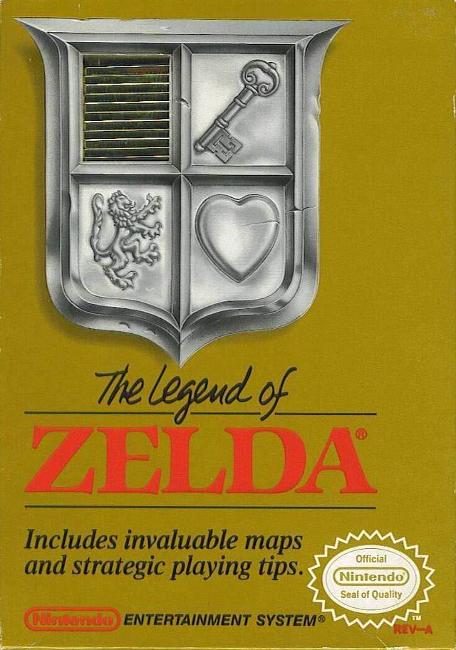 The Legend of Zelda (Gold Cart) (Nintendo NES) - Game Only