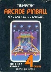 Arcade Pinball (Atari 2600) - Game Manual Only