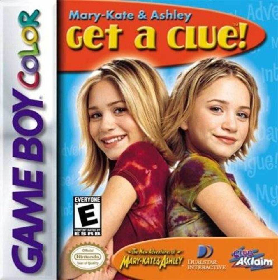 Mary-Kate and Ashley Get a Clue! (Gameboy Color) - Game Manual Only