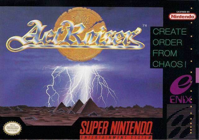 ActRaiser (Super Nintendo) - Game Manual Only