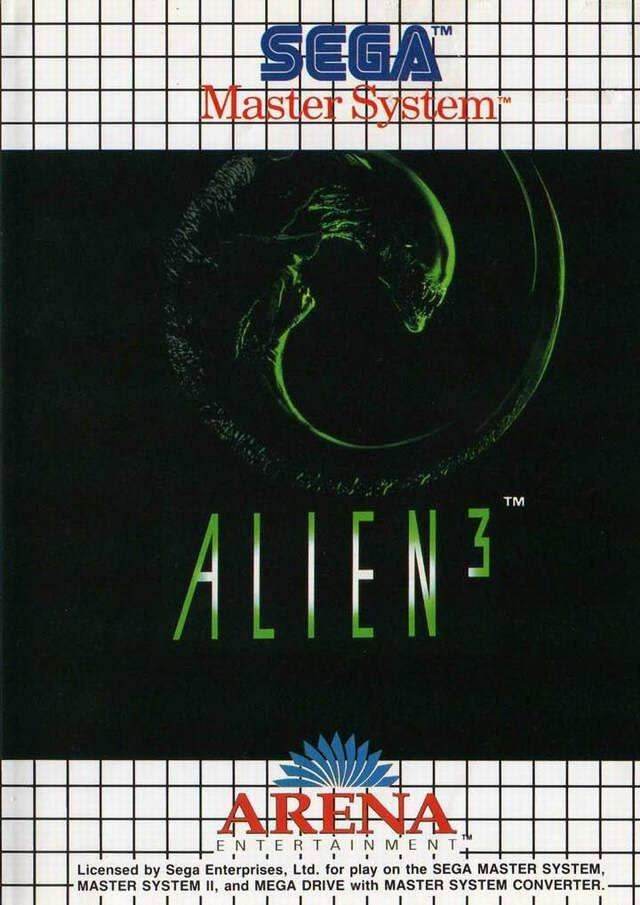 Alien 3 (Sega Master System) - Game Manual Only