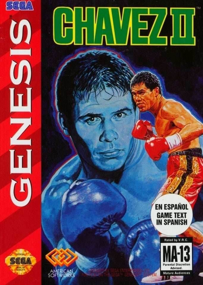 Chavez Boxing II (Sega Genesis) - Game Manual Only