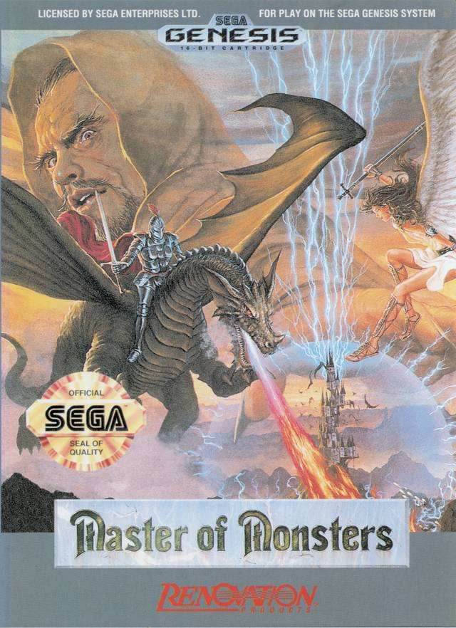 Master of Monsters (Sega Genesis) - Game Manual Only
